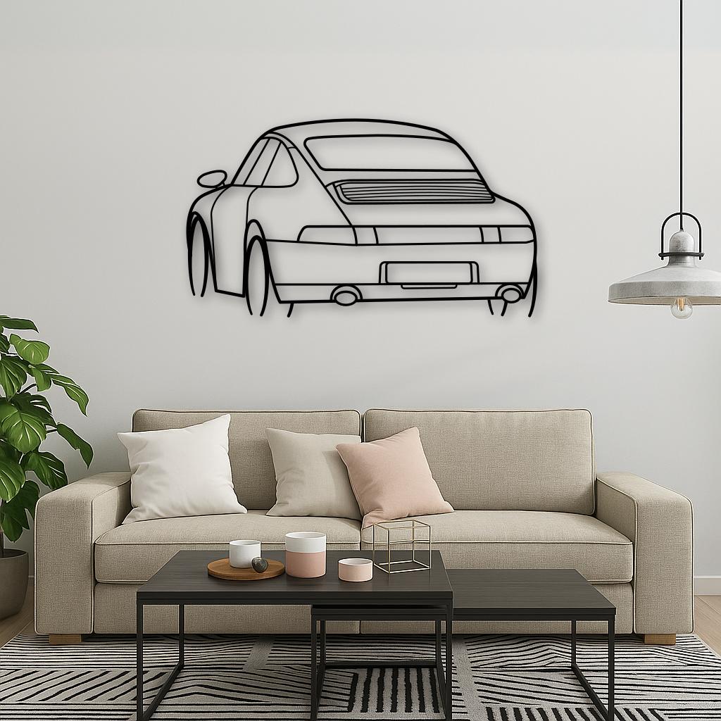 Porsche 993 Rear Angled