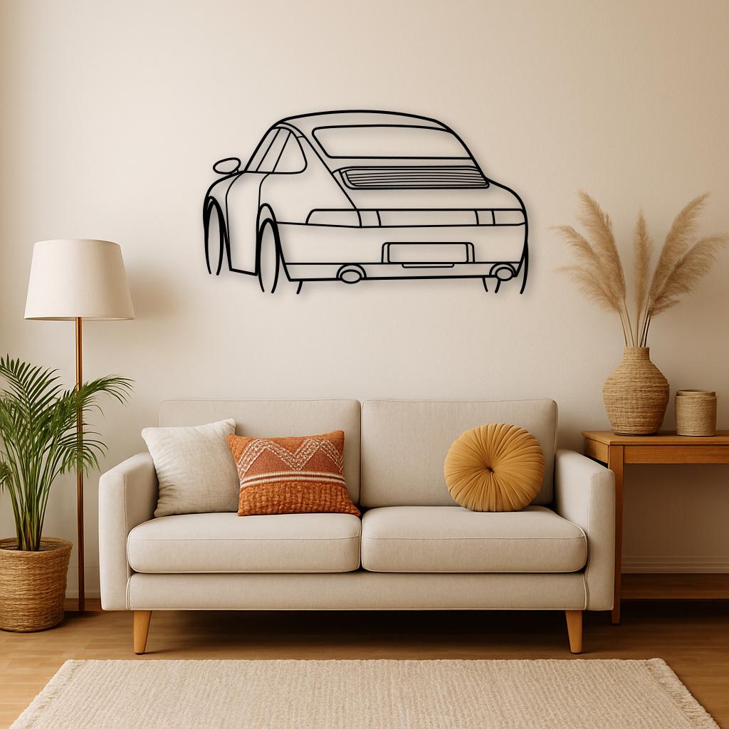 Porsche 993 Rear Angled