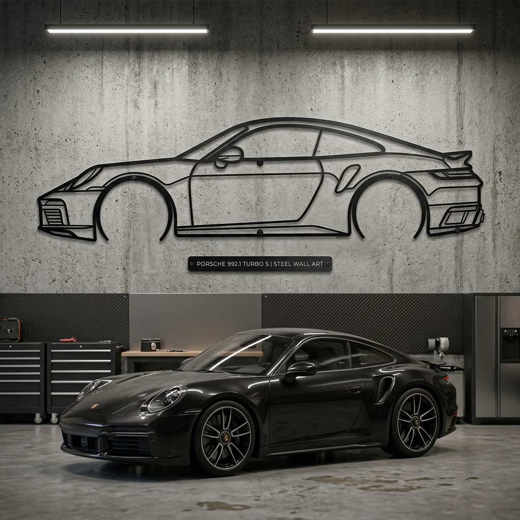 Porsche 992.1 Turbo S - Side View