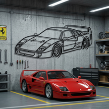 Ferrari F40 -  Front Angled View
