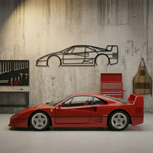Ferrari F40 - Side View