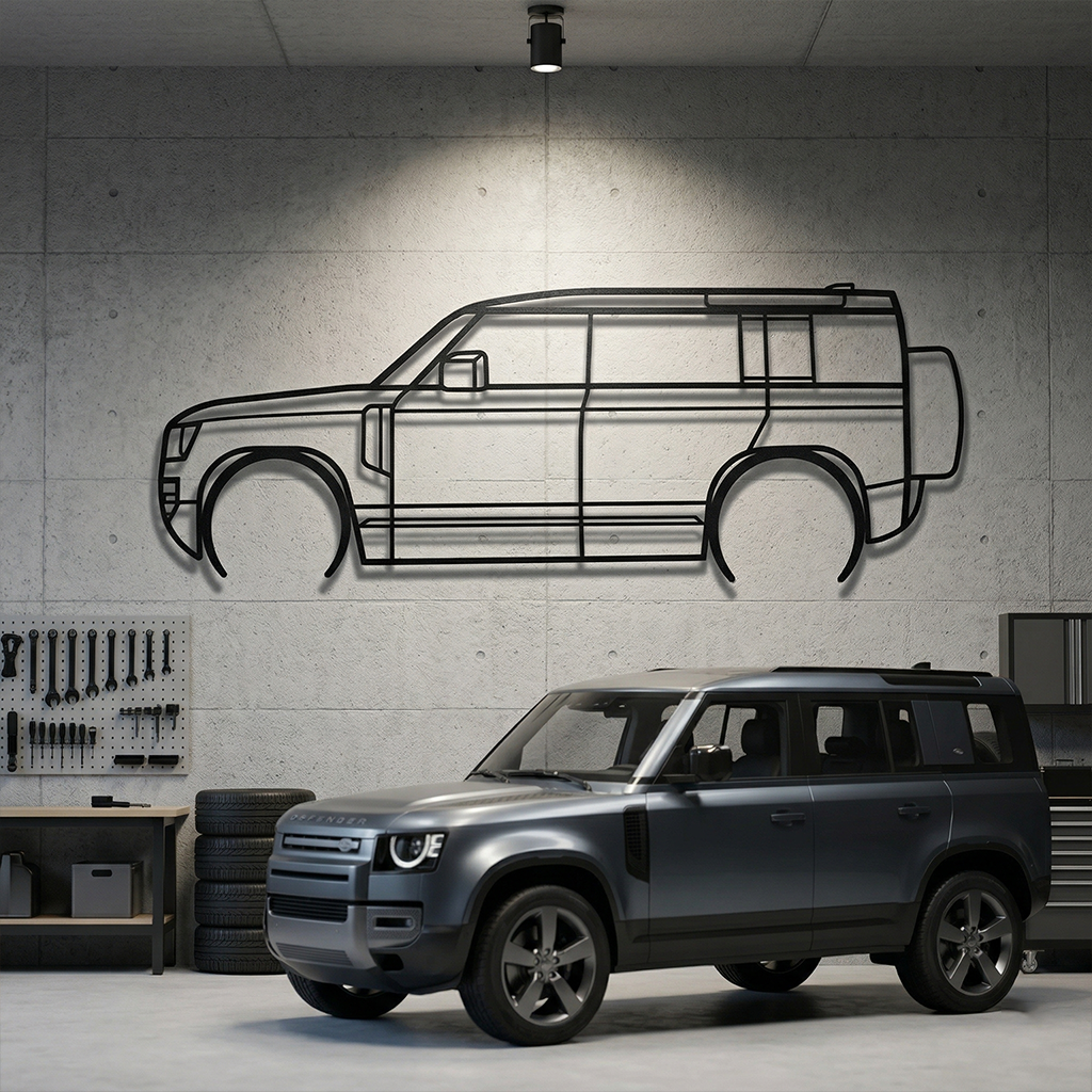 Land Rover Defender  - Side View