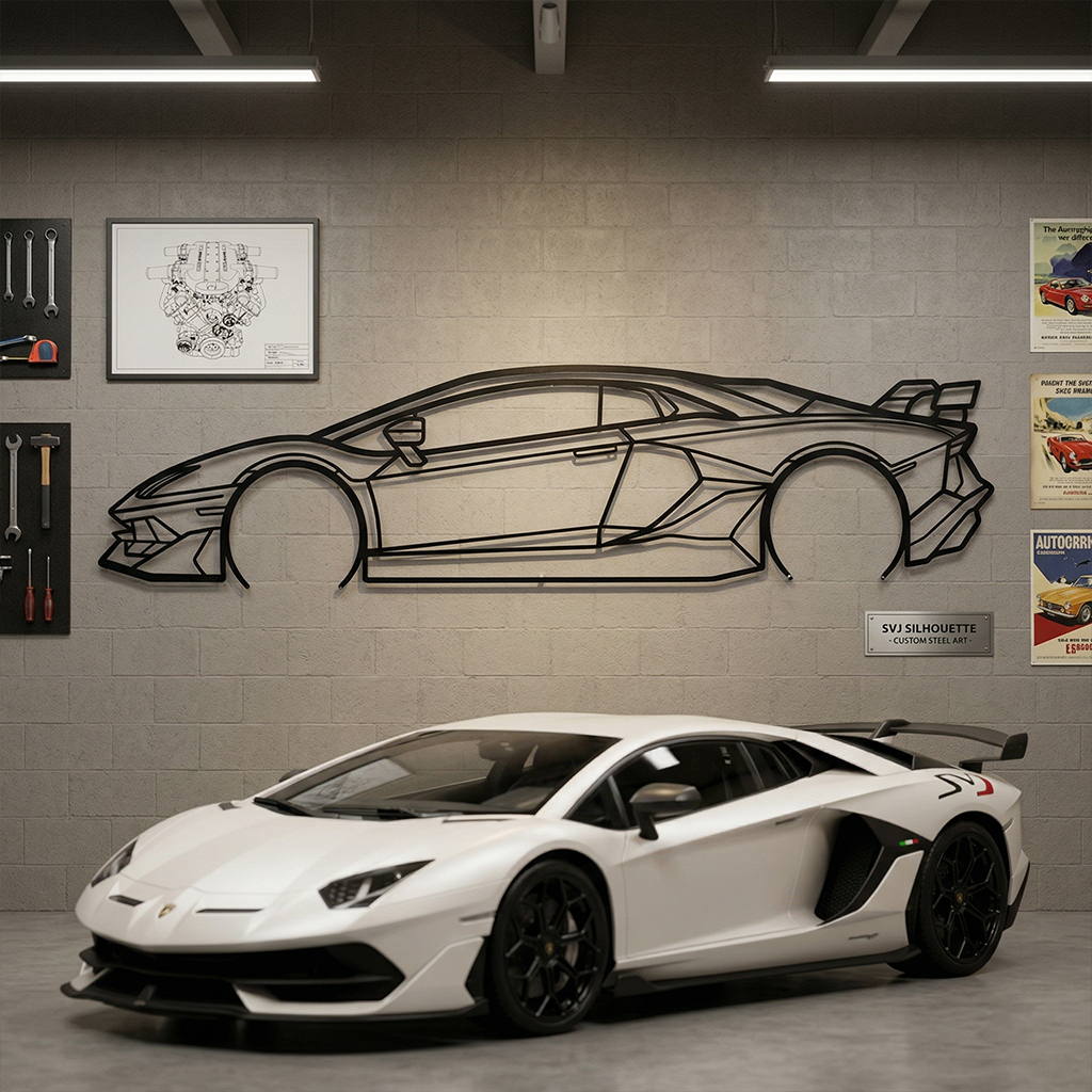 Lamborghini SVJ - Side View