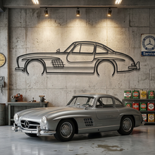 Mercedes 300SL  - Side View