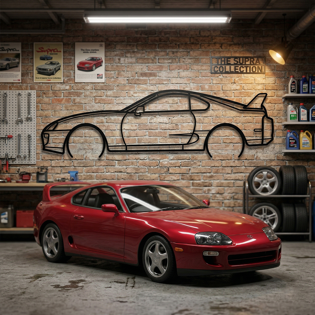 Toyota Supra MK4 -  Side View