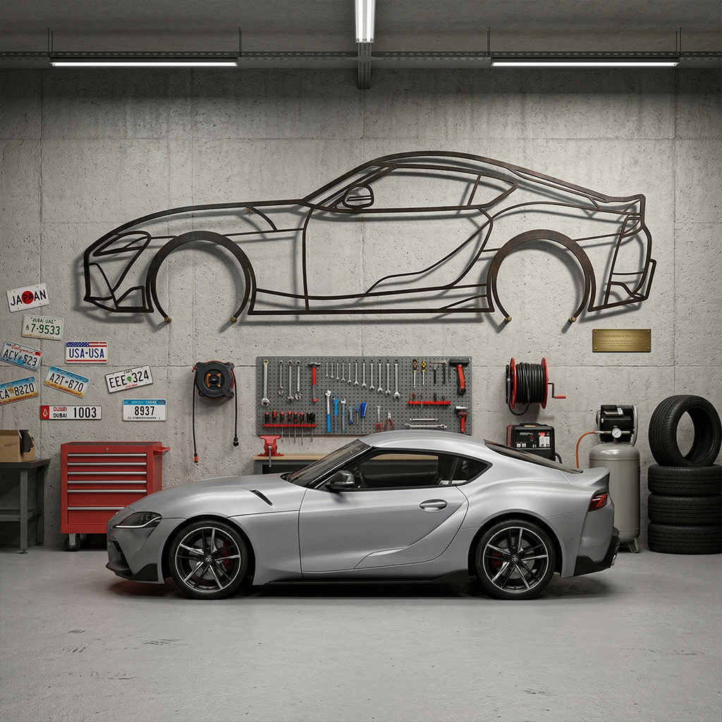 Toyota Supra MK5 - Side View