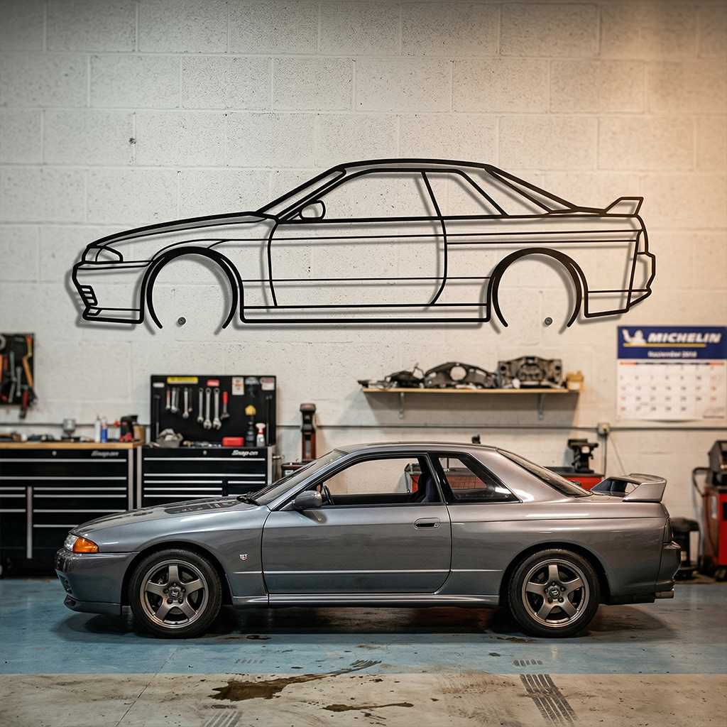 Nissan R32  - Side View