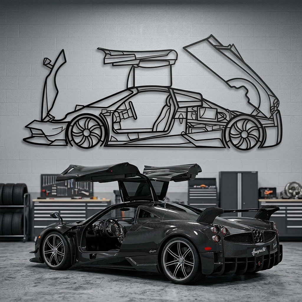 Pagani Huayra BC - Side View (E)