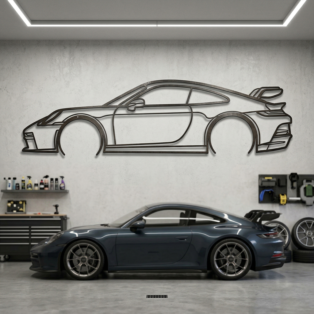 Porsche 992.1 GT3 - Side View