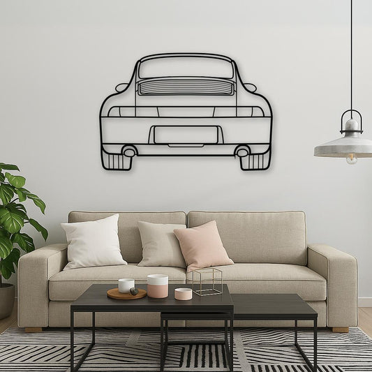 Porsche 993 Carrera Rear View